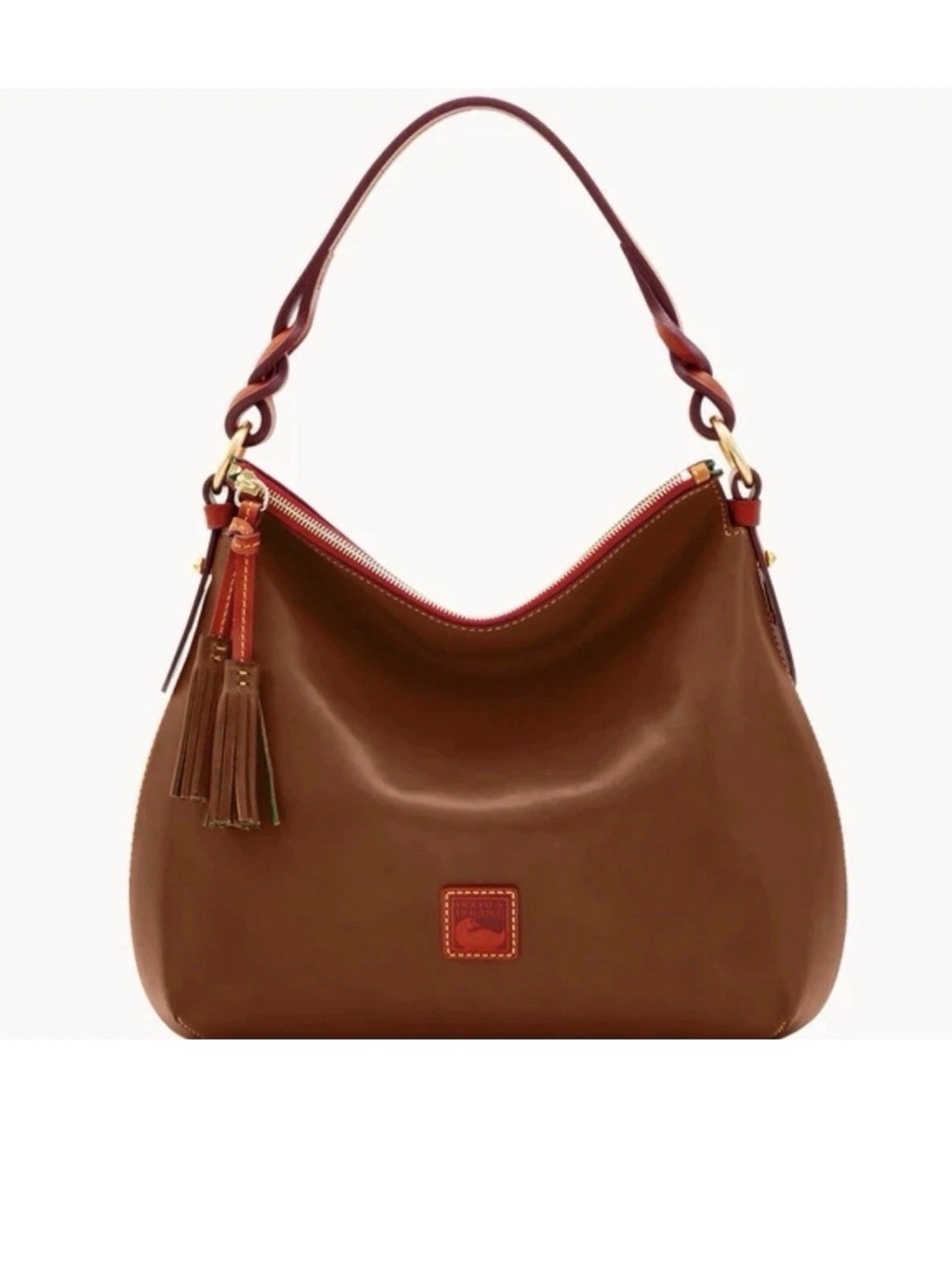 Dooney & Bourke Florentine Hobo Bag with Twist Strap